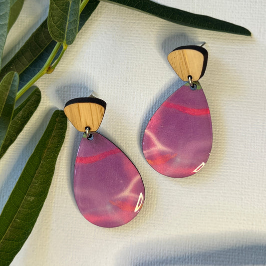 Violet Charge - tear drop